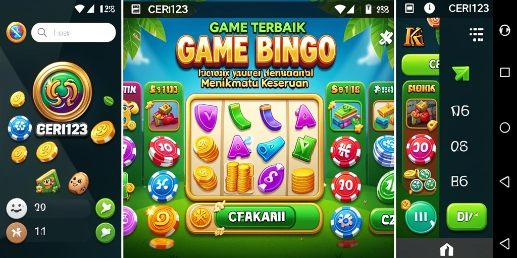 Gameplay seru Bingo dengan tampilan menarik dan interaktif.