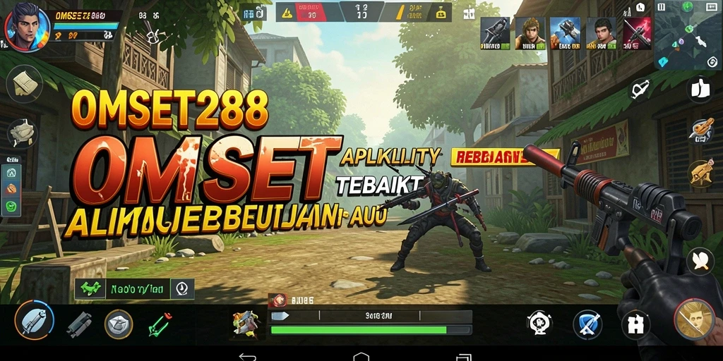 Tampilan antarmuka utama OMSET288 yang memudahkan pengguna.
