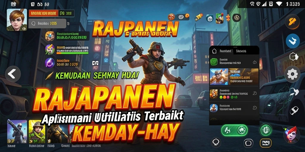 Tampilan antarmuka utama RAJAPANEN yang user-friendly dan efisien.