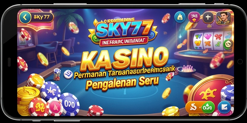 Screenshot SKY77 menampilkan gameplay Kasino yang seru dan menarik.