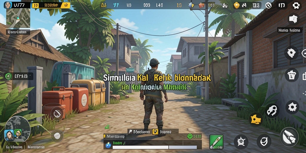 Screenshot UT77 menampilkan aksi gameplay simulasi yang mendebarkan.